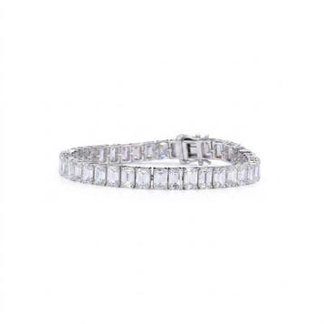 Armband - 14 karaat Witgoud - 27.79ct. tw. Diamant, Nieuw
