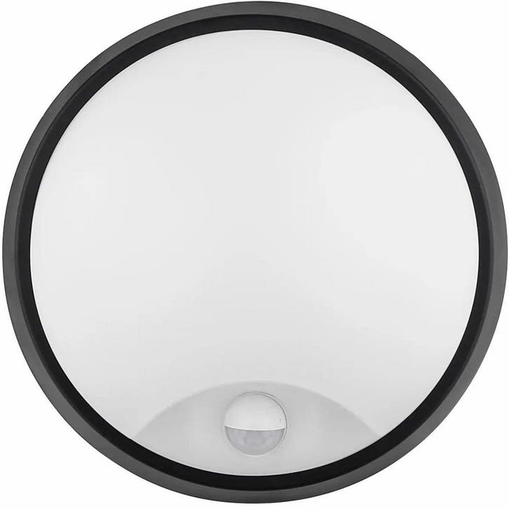 LED Wandlamp met Sensor 20W - Aanpasbare Lichtkleur - Zwarte, Maison & Meubles, Lampes | Appliques, Envoi