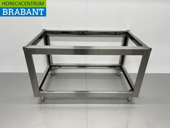 HCB RVS Onderstel voor pizzaoven 146,5 x 85 x 87 cm Horeca, Articles professionnels, Horeca | Mobilier & Aménagement, Enlèvement ou Envoi