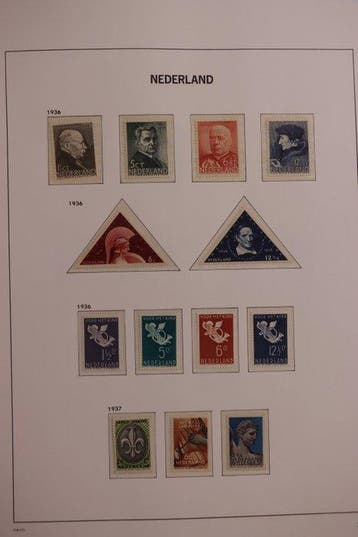 Nederland 1935/1969 - Verzameling in DAVO LX-album - met, Postzegels en Munten, Gestempeld