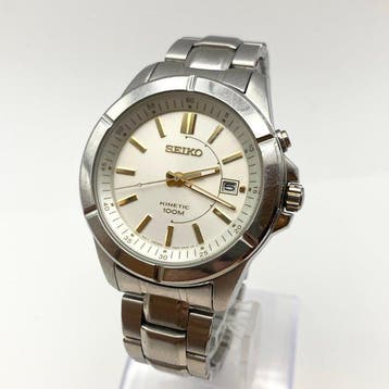 Seiko - Kinetic - Zonder minimumprijs - 5M62-0D0A - Heren -, Bijoux, Sacs & Beauté
