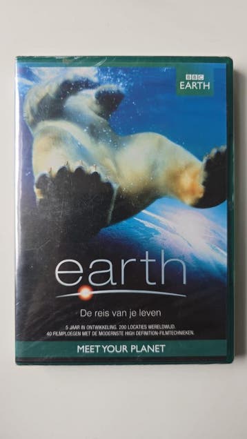BBC EARTH THE JOURNEY OF A LIFETIME (IN SEAL) (DVD), Gebruikt