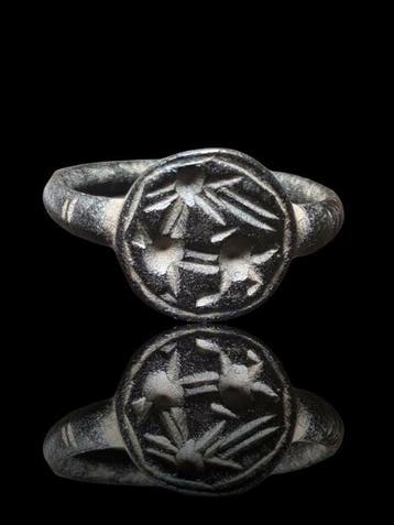 Keltisch Stunning Military Ibex Seal Ring