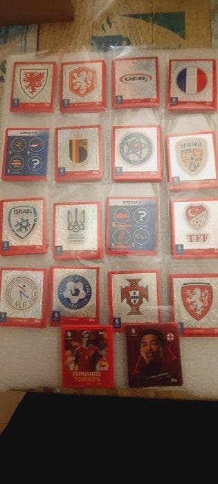 Topps Euro 2024 - German Swiss edition - Empty album + 707
