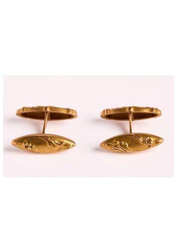 Boutons de manchette - 18 carats Or jaune