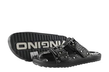 Vingino Slippers Meisjes in maat 33 Beige, Verzenden, Jongen of Meisje, Schoenen, Zo goed als nieuw