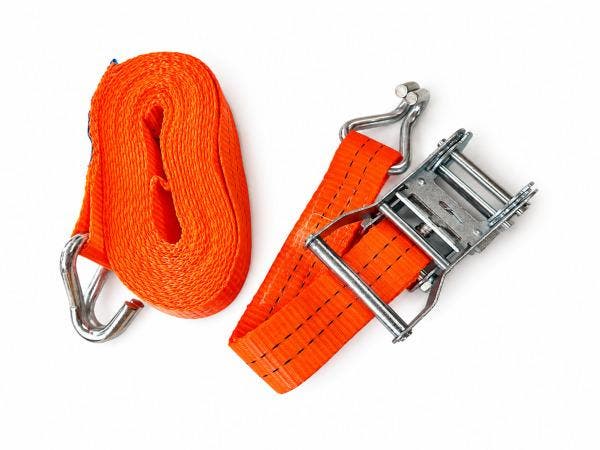 Veiling - 4x Spanband 2000 kg 6 Meter, Zakelijke goederen, Machines en Bouw | Transport