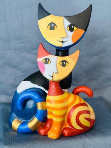 Goebel - Beeldje - Rosina Wachtmeister Katzenfigur -