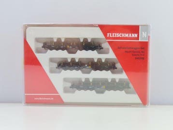 Fleischmann N - 845508 - Ensemble de wagons de marchandises, Nieuw