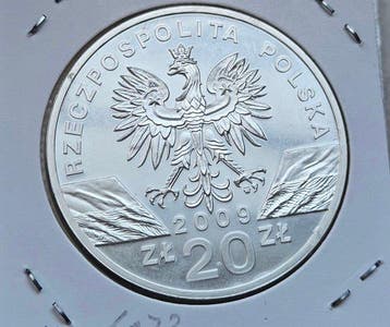 Polen. 20 Zlotych 2009 (Zonder minimumprijs), Postzegels en Munten