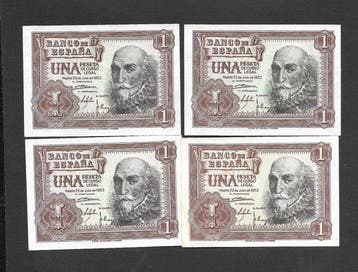 Spanje. - 12 Banknotes - various dates (Zonder minimumprijs)