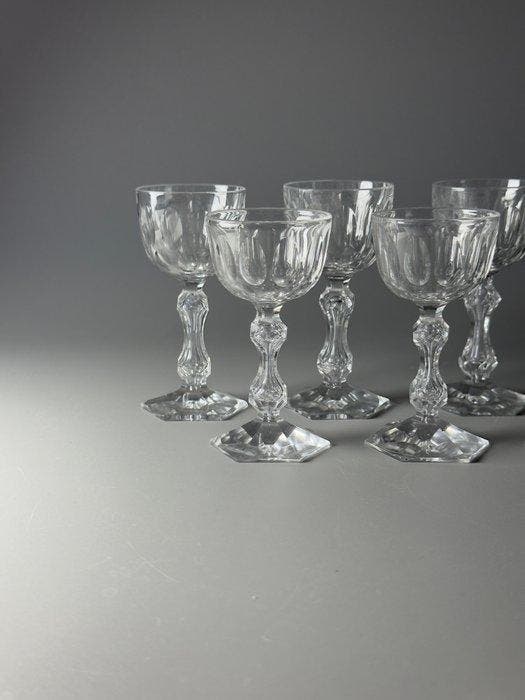 Val Saint Lambert - Service à liqueur (7) - Service PRINCE, Antiquités & Art, Antiquités | Verre & Cristal