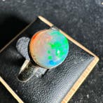 Prachtige ring met opaal - Zilver 925 Sieraden- 3.5 g - (1)