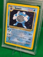 Pokémon - 1 Graded card - Quappo 13 Première édition, Foil -, Hobby & Loisirs créatifs