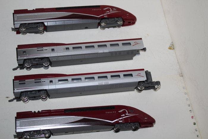 Mehano H0 - Treinstel (1) - Thalys in vier elementen - NMBS, Hobby & Loisirs créatifs, Trains miniatures | HO