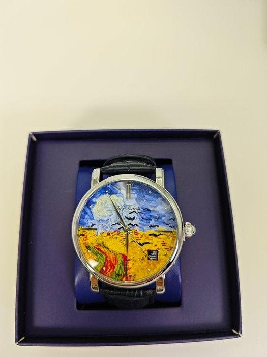 Van Gogh - Swiss Quartz Movement - Sans prix de réserve -, Handtassen en Accessoires, Horloges | Heren