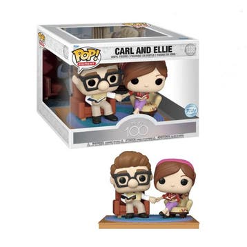Funko Pop! Up (2009) - Carl & Ellie Disney 100th Pop! Moment, Verzenden, Nieuw