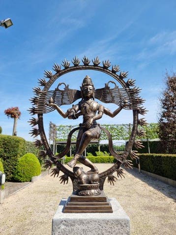 sculptuur, Shiva - 68 cm - Brons