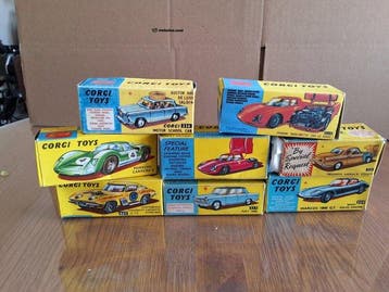 Corgi 1:43 - Modelauto (8) - Diverse Corgi Toys set:
