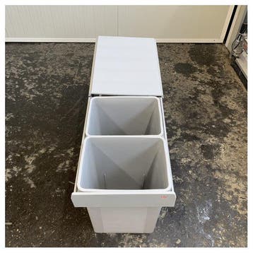 Bieden: Wesco Traditionline Big Double 52l  Built in Waste, Ophalen of Verzenden