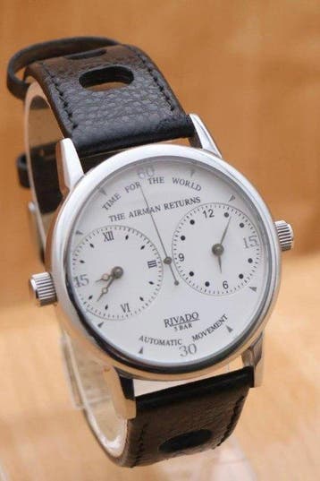 RIVADO - Automatik Dual Time - Zonder minimumprijs - Heren -, Nieuw