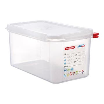 Voedseldoos | 6L | 1/3 GN | 325x176x150(h)mm Araven, Verzenden