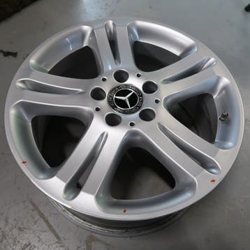 Mercedes S klasse W221 17 inch originele velgen A2214010702, Ophalen of Verzenden, Gebruikt