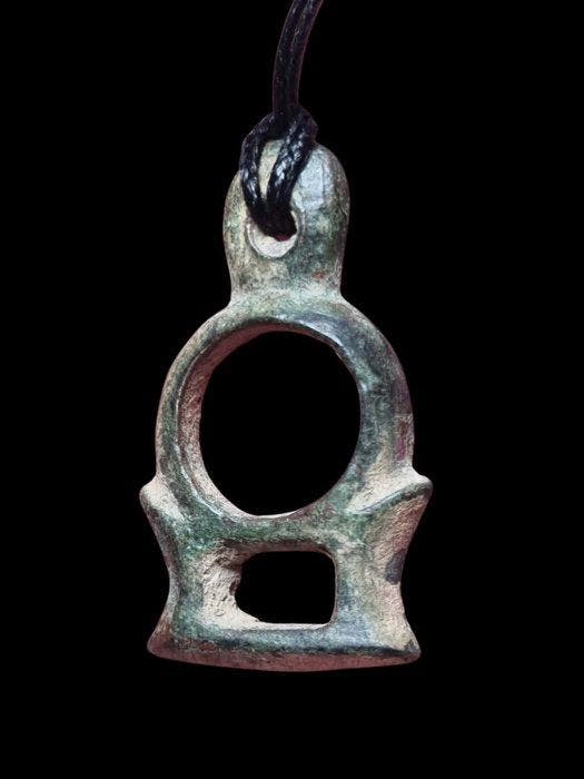 Keltisch Brons, Stunning & Rare Talisman Hanger (Zonder, Bijoux, Sacs & Beauté, Bijoux anciens