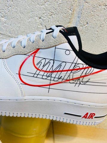 Nike - Air Force One Low Scirpt P46 - Sneakers - Maat: EU 46, Kleding | Heren, Schoenen, Nieuw