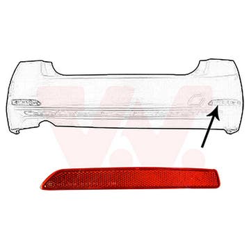 BMW 3 F30 Berline/3 F31 Touring 2015-2019 Reflector Rechts, Verzenden, Nieuw