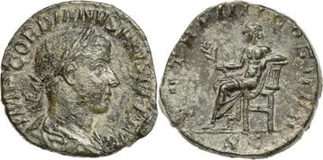 Sesterz 241/243, Kaiserzeit Gordianus Iii 238-244, Timbres & Monnaies, Verzenden