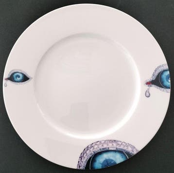 XL Art - Salvador Dalí (after) - Assiette (6) - Porcelaine -