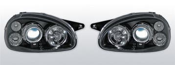 Koplampen Angel Eyes | geschikt voor Opel Corsa B 1994-2000, Verzenden, Nieuw, Opel
