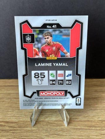 Monopoly Panini Prizm Fifa World Cup 2026 Lamine Yamal -, Nieuw