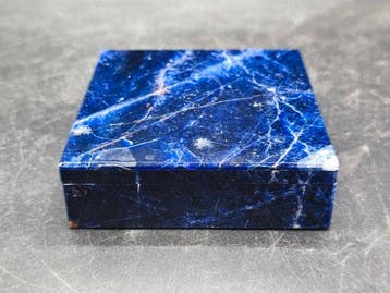 Boîte à bijoux - Lapis Lazuli, Argent