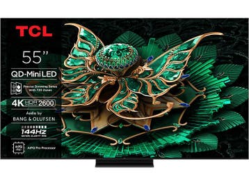 Tcl -  Ultra Hd 4k Mini-led-tv 55 Inch 2025 - Zwart, Verzenden