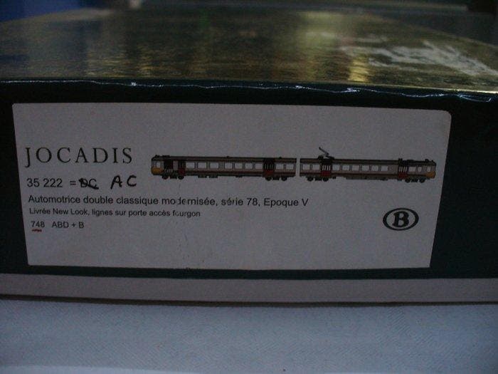 Jocadis H0 - 35 222 - Treinstel (1) - Twee-delige Serie 78,, Hobby en Vrije tijd, Modeltreinen | H0