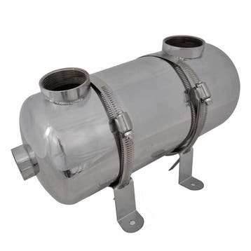 vidaXL Zwembad warmtewisselaar 355 x 134 mm 40 kW, Verzenden