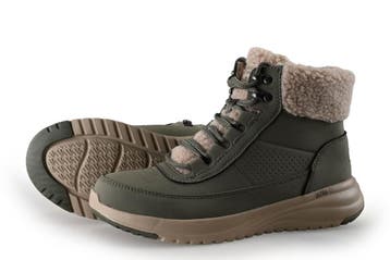 Skechers Veterboots in maat 37 Groen, Kleding | Dames, Schoenen, Skechers, Verzenden, Overige typen, Zo goed als nieuw