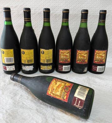 1982 (x4), 1987 (x2), 1994 Bodegas Faustino V - Rioja, Verzamelen, Nieuw