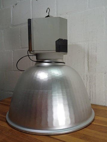 Plafondlamp - Aluminium, Staal, Legering - Industriële