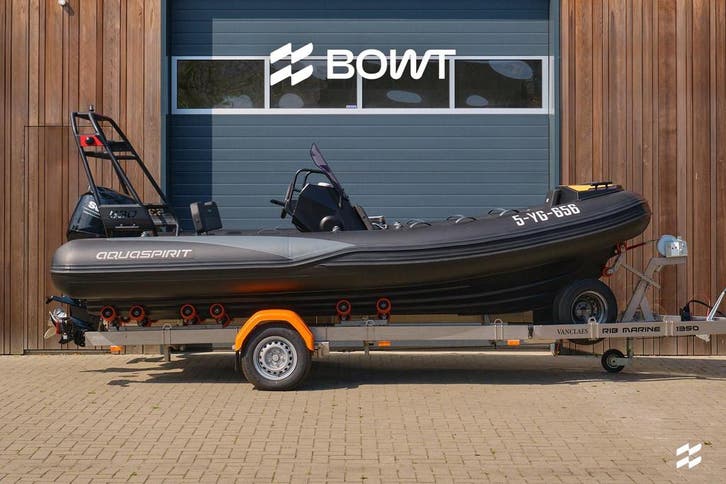 AQUASPIRIT S530CC | Suzuki 100pk | 2023 | 69u | Vanclaes, Watersport en Boten, Rubberboten, Ophalen