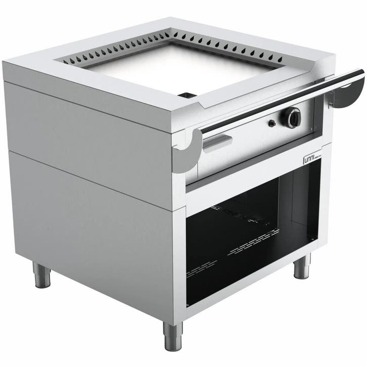 Teppanyaki Grillplaat | Gas | Met Onderkast | 1 Brander |, Zakelijke goederen, Horeca | Keukenapparatuur, Nieuw in verpakking