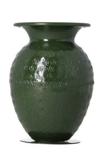 Vase - Verre - Ensemble de petits vases verts