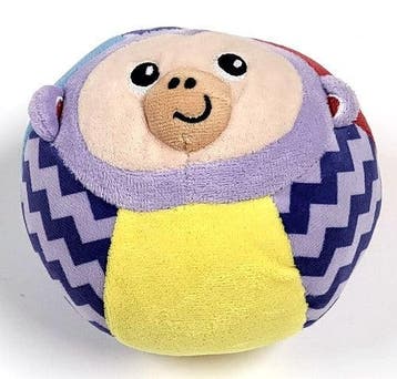 Fisher-Price zachte pluchen bal met belletje, Verzenden