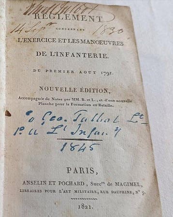 Guiber - Règlement concernant lexercice et les manœuvres de