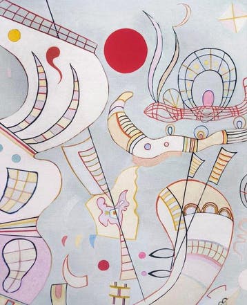 Wassily Kandinsky (1866-1944) (after) - Tensions Claires,