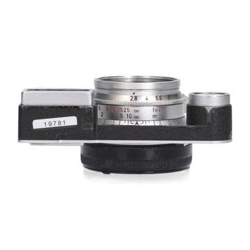 Leica 35mm f/2.8 Summaron (11106) (M3 Version), Audio, Tv en Foto, Ophalen of Verzenden, Zo goed als nieuw