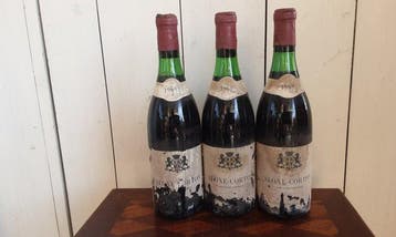 1969 Roger Betaille - Aloxe-Corton - 3 Bouteilles (0,75 L), Verzamelen, Nieuw
