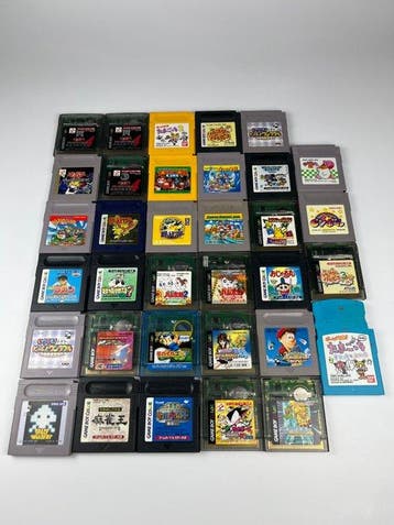Nintendo - Game Boy Color Bulk Lot 34 Games - Pokemon Gold, Games en Spelcomputers, Nieuw